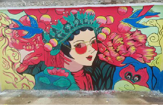 常州墙体彩绘-网红墙