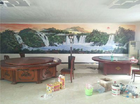 常州墙绘-写实风景