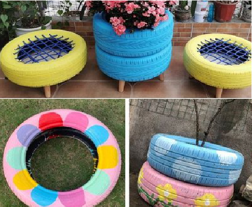 常州墙体彩绘-变废为宝