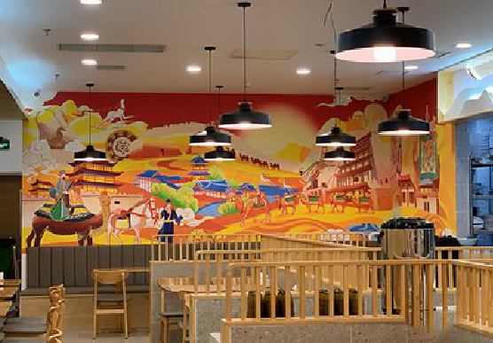 常州商业空间彩绘介绍。