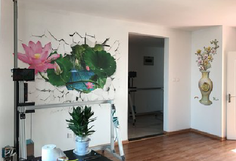 常州墙体彩绘相比墙纸的优势。