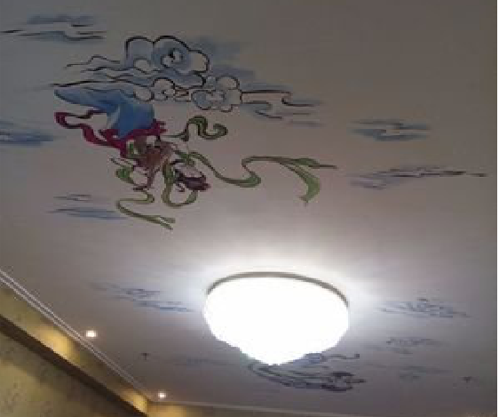 常州如何快速绘制天花板上的手绘墙？