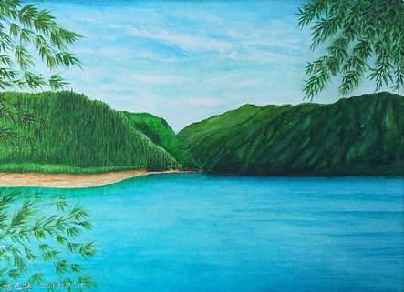 常州在墙绘中，如何绘画绿水青山？