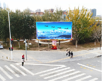 常州户外大屏广告投放要点。