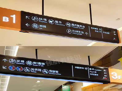常州如何通过商场标识牌引导客流分布？