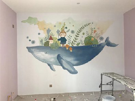 常州手绘墙的特点及优势。