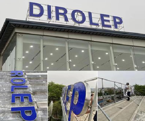 常州楼顶发光字安装的注意事项。